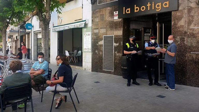 Patrulles conjuntes d'agents de Mossos d'Esquadra i Policia Local han dut a terme aquest cap de setmana a Mollerussa
