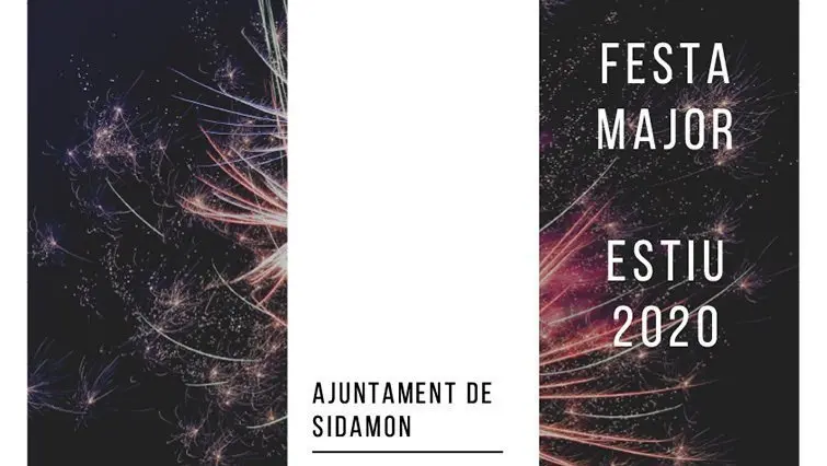 Programa de la Festa Major 2020 a Sidamon