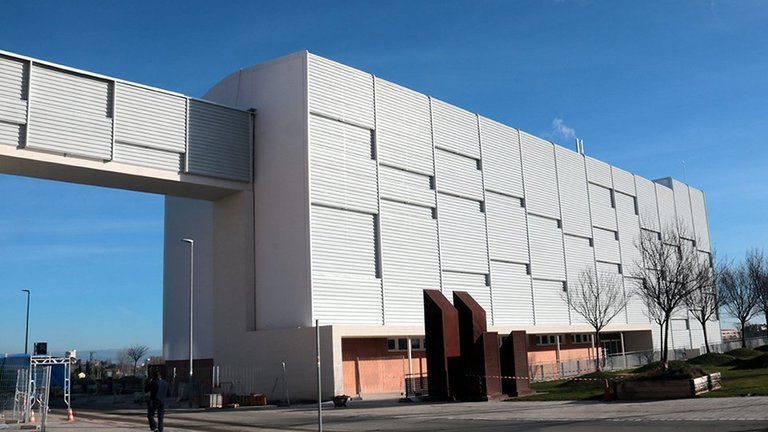 Pla general de l'edifici polivalent annex a l'Hospital Universitari Arnau de Vilanova de Lleida, l'11 de febrer del 2021. (Horitzontal)