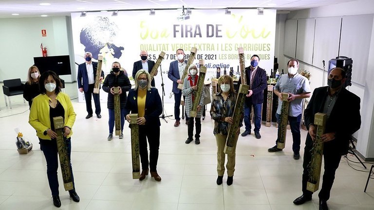 Cloenda de la Fira amb els alcaldes garriguencs