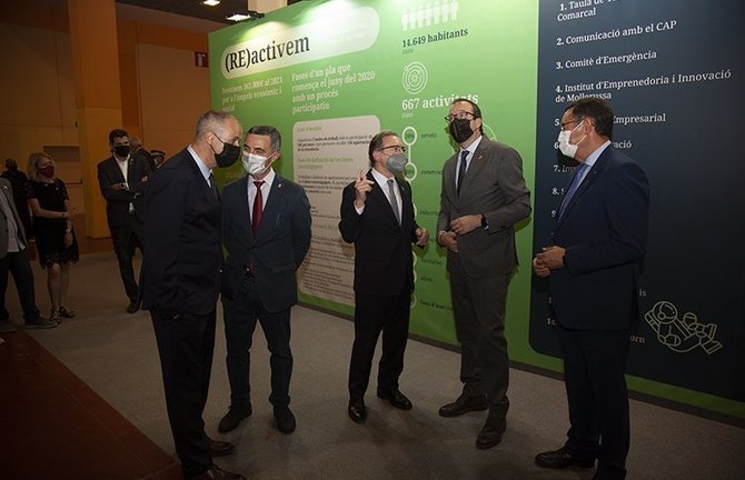El conseller d’Economia Jaume Giró  visita la Fira Sant Josep @JosepA.Pérez