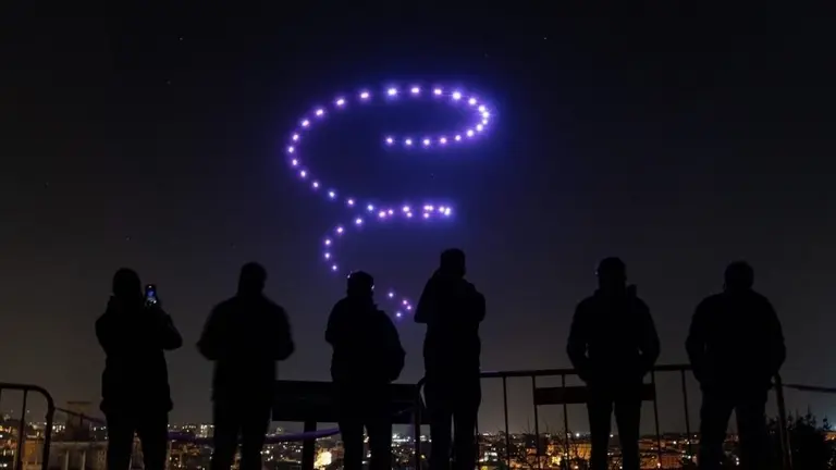 Alcarràs acollirà el primer espectacle de la demarcació de Lleida de Flock Drone Art.