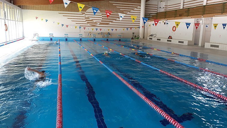 Instal·lacions de la piscina coberta Mollerussa @Territoriscat