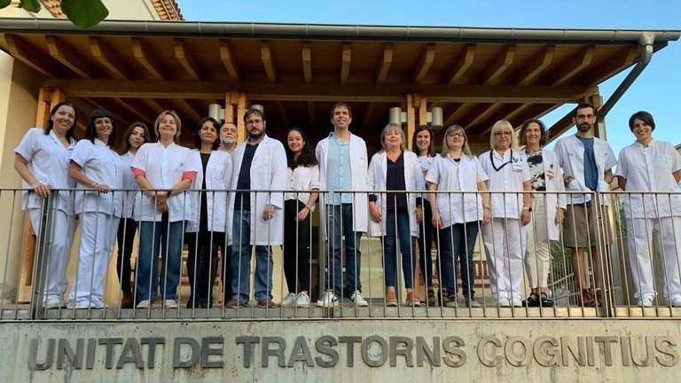 L'equip de la Unitat de Trastorns Cognitius de l’Hospital Universitari de Santa Maria - Foto: ICS Lleida