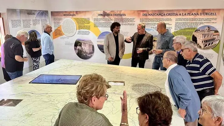 Inaguració de l'Espai d’Interpretació de la Plana d’Urgell ©Vallverd