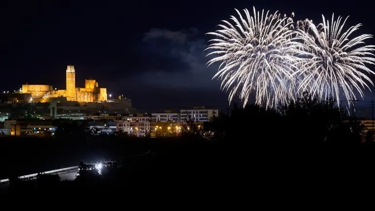 Castell de Focs tanca les Festes de Tardor de Lleida. Fotografia: Mario Gascón.