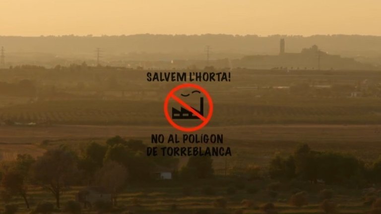 Fotograma del videoclip 'Salvem l'Horta! No al polígon de Torreblanca'