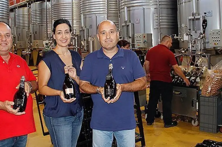 Costers del Sió degolla 6.000 ampolles del Siós Brut Reserva 2014, un escumós blanc fet amb raïm negre Costers del Sió degolla 6.000 ampolles del Siós Brut Reserva 2014, un escumós blanc fet amb raïm negre