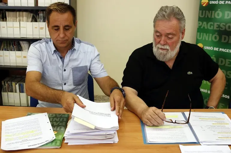 Unió de Pagesos denuncia que els bisbats de Vic i Solsona s'han apropiat de 430 béns Unió de Pagesos denuncia que els bisbats de Vic i Solsona s'han apropiat de 430 béns