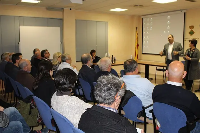 El Consell Comarcal de les Garrigues dóna suport a 8 projectes empersarials sobre l'oli El Consell Comarcal de les Garrigues dóna suport a 8 projectes empersarials sobre l'oli