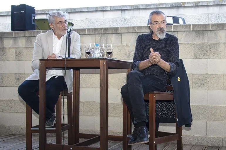 El ninotaire Ermengol a Mollerussa: "Al final no hem parlat del llibre!" El ninotaire Ermengol a Mollerussa: "Al final no hem parlat del llibre!"