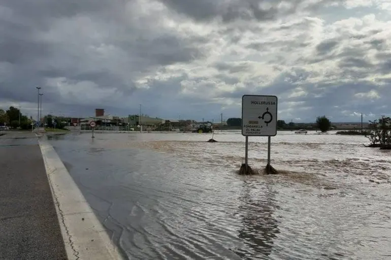 Mollerussa es recupera dels efectes del temporal Mollerussa es recupera dels efectes del temporal