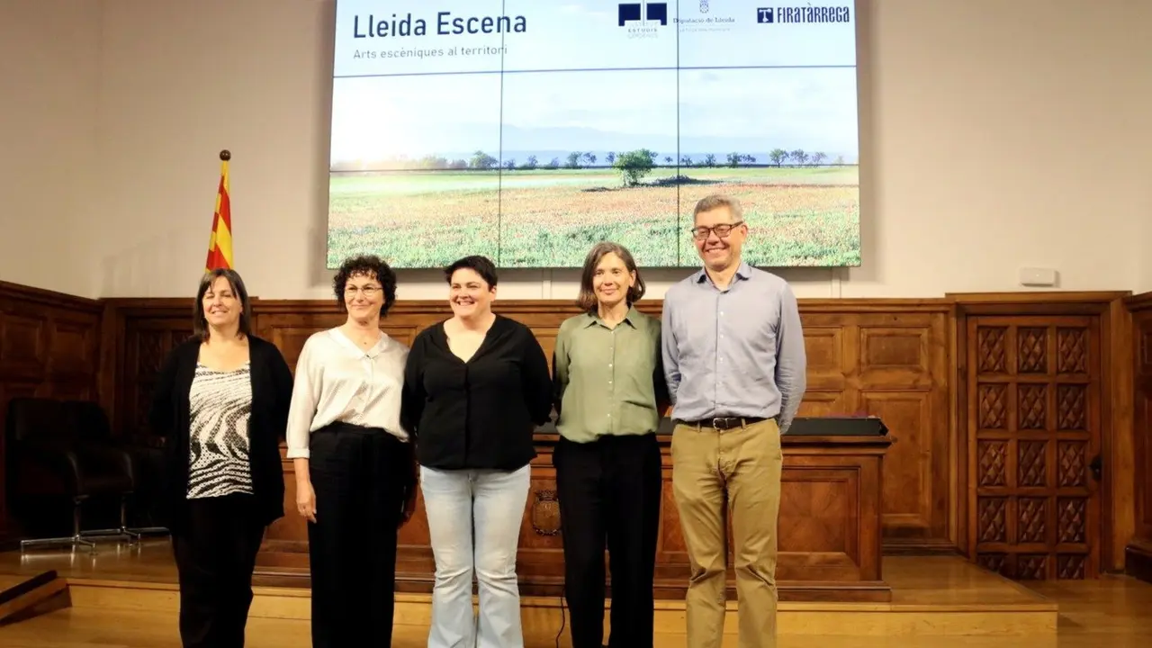Presentació del projecte Lleida Escena. Foto: IEI