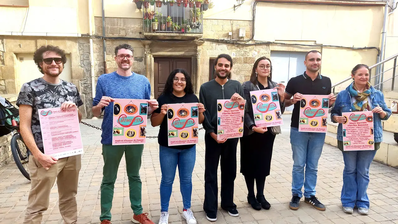 Presentació de Lo Memefest 2024 de Tàrrega. Foto: Ajuntament Tàrrega
