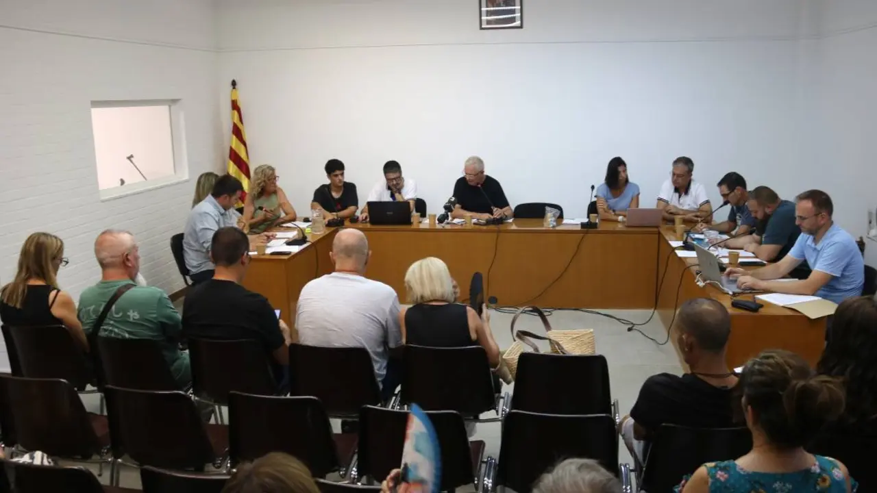 Imatge del ple d’Arbeca