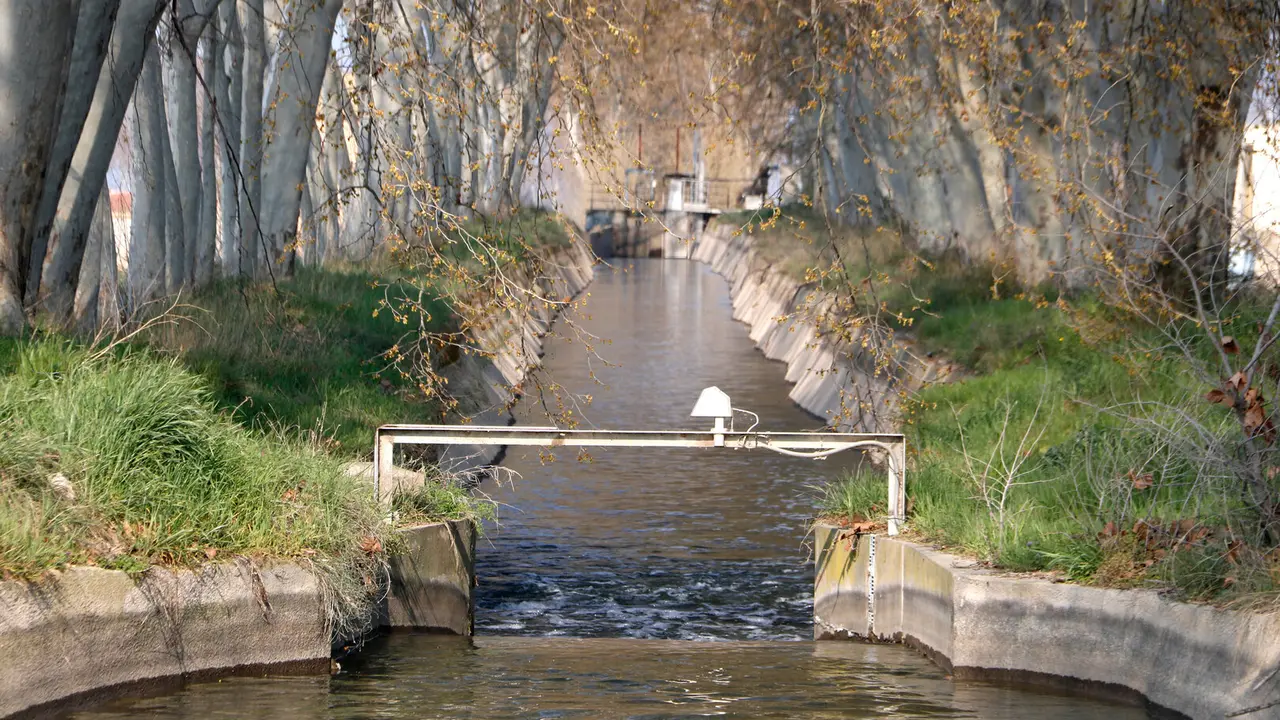 Imatge del canal d'Urgell. Foto: ACN