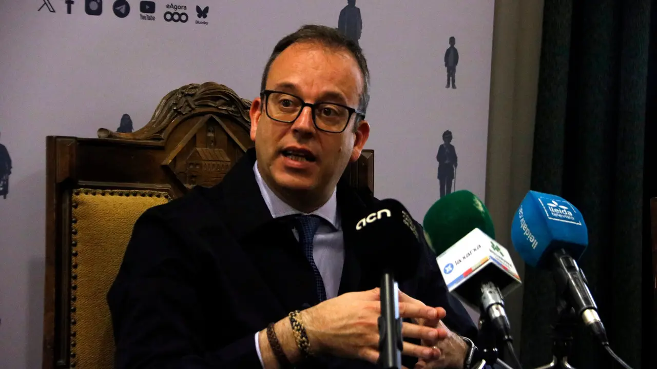 Marc Solsona, alcalde de Mollerussa. Foto: ACN