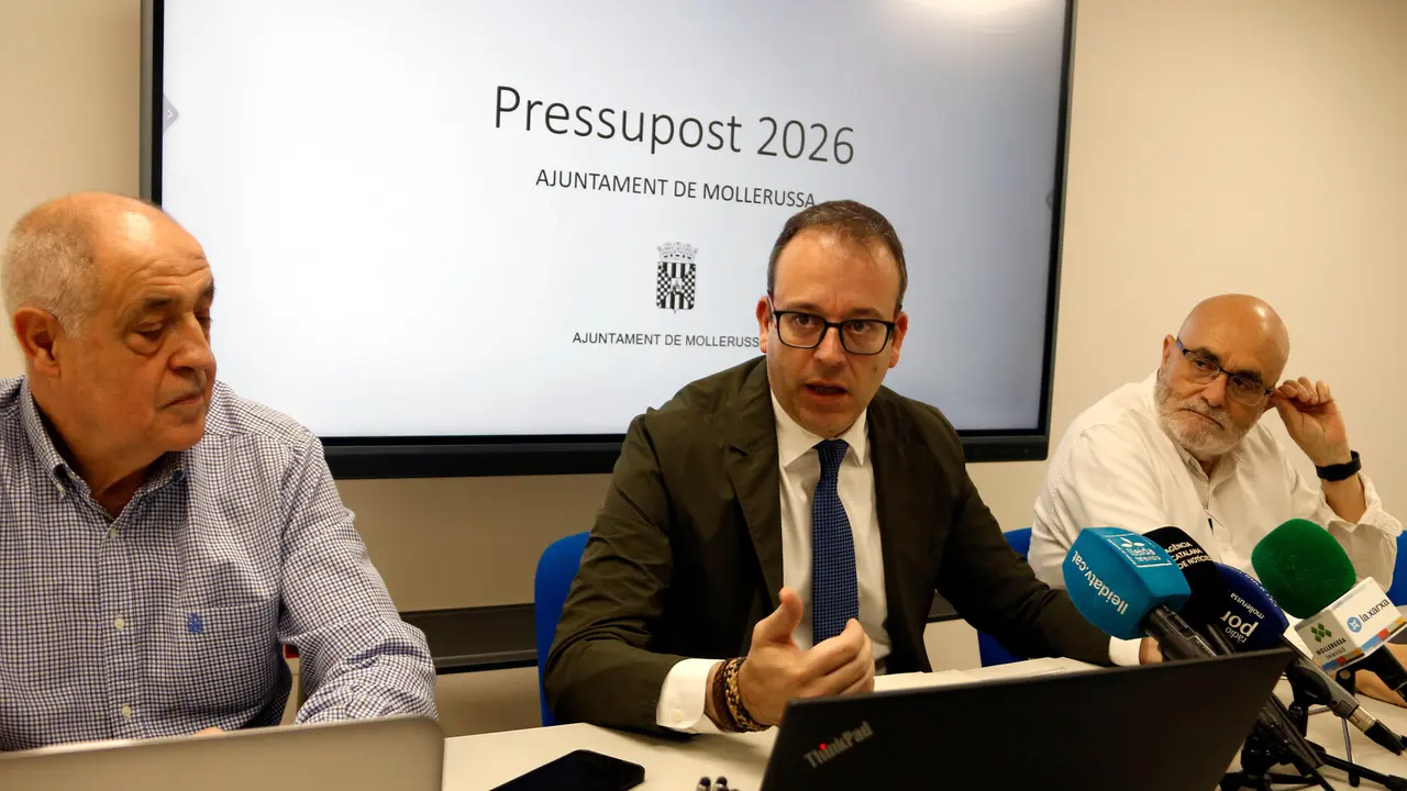 Marc Solsona presentant els pressupostos del 2026. Foto: ACN