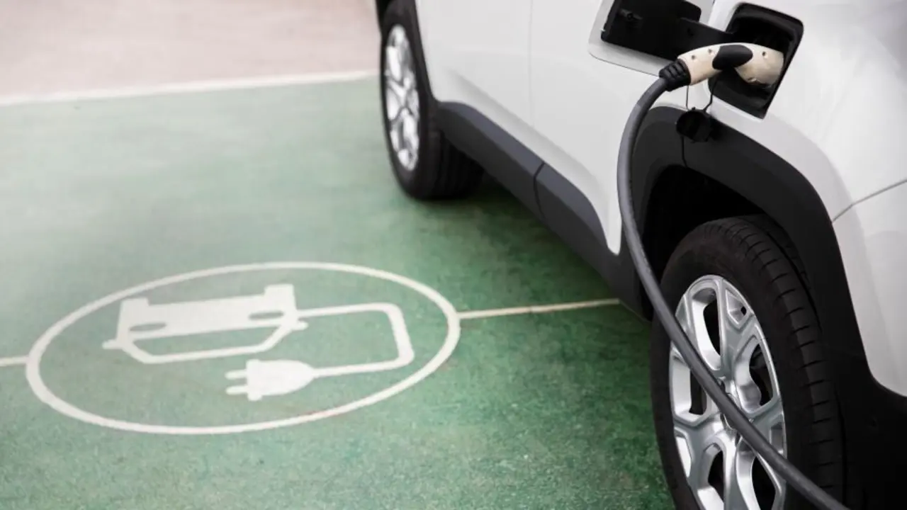close-up-electric-car-charging