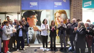 L'acte de campanya d'aquest dijous a la seu de Junts a les Terres de Lleida (2)