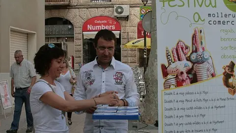 El dissabte 12 de maig, Mollerussa Comercial i Cultural va presentar la seva campanya anomenada "Festival a Mollerussa Comercial"