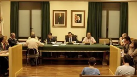 Imatge del Ple celebrat aquest dijous a Mollerussa.
