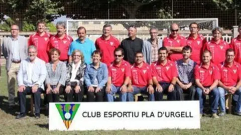 Imatge dels  tècnics i junta directiva del CEPU.