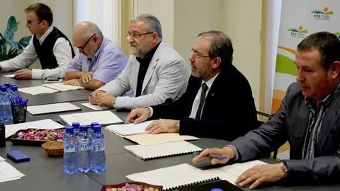 Reunió del Consell Directiu del Consorci, presidit per Joan Reñé.