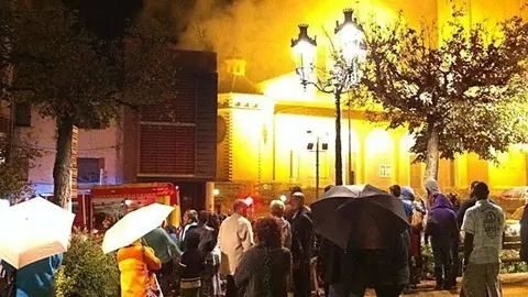 Els bombers van actuar ràpidament, amb dues dotacions