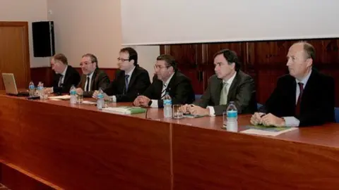 La taula rodona que va centrar els actes commemoratius dels 150 anys.