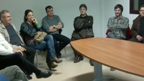 Acte de constitució de la secció local de l'ANC al Palau d'Anglesola.