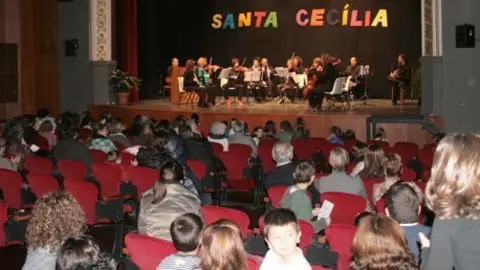 Els professors de l&#39;EMMM van ser els protagonistes de la festa.