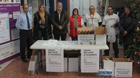 El president del Consell Comarcal Francesc Fabregat a Golmés.