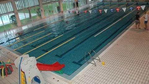 Imatge de les instal·lacions de la Piscina Municipal de Mollerussa