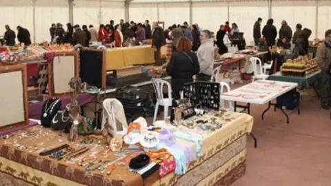La Fira d'Artesans que es celebra a Castellnou de Seana.