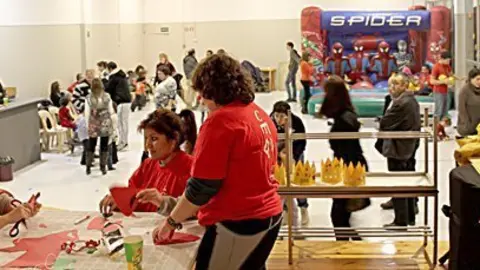 Activitats al parc de nadal de Golmés, coordinades pels Gabatxets.