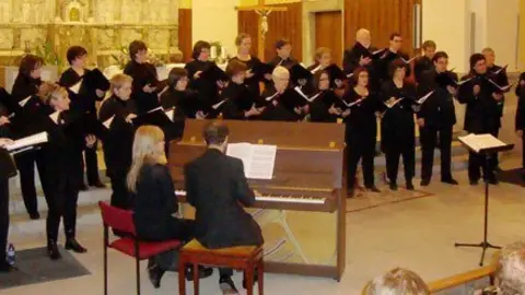 El concert va tenir lloc a l&#39;església parroquial de Bellvís.                                               