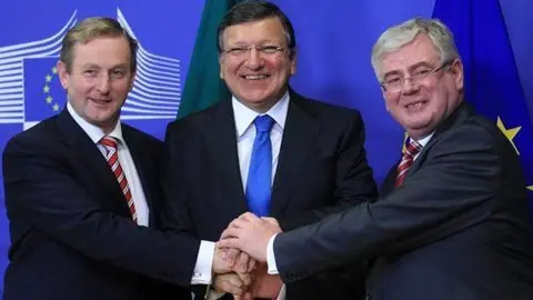 Irlanda vol ser el primer país que emergeixi d&#39;un programa de la UE.