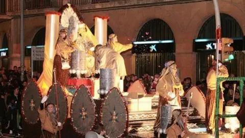 La colla del 62 van ser els encarregat de coordinar la cavalcada.