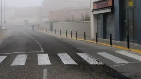 Imatge de l'actuació que s'ha dut a terme al carrer Urgell.