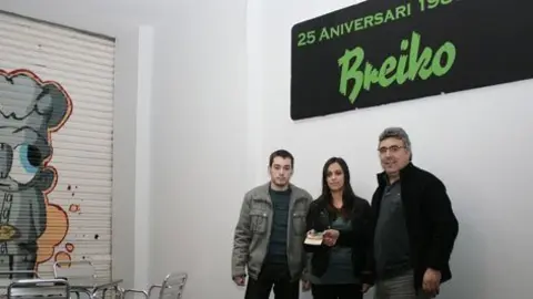 Jordi Vidal fa entrega del vol per un sopar a la Noèlia Baiges de Torregrossa.