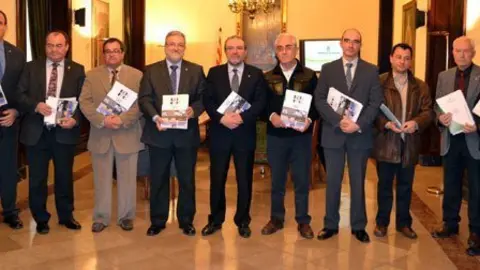 Reñé es va reunir amb els presidents dels Consells Comarcals de la demarcació.