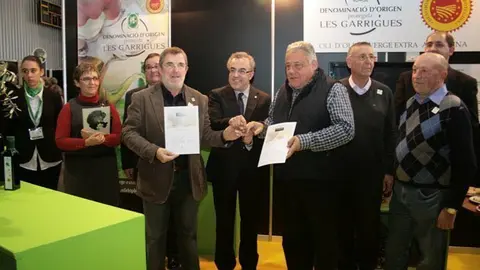 Agermanament DO&#39;s Oli Garrigues i Avellana de Reus.