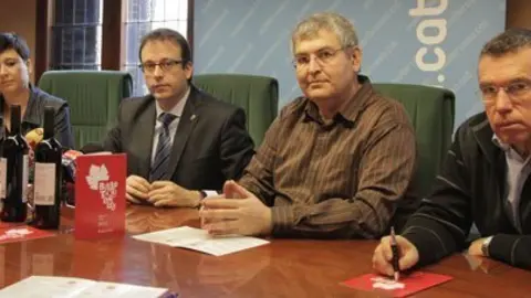 Marc Solsona, Diana Solé, Sebastià Sellart, i Jordi Pérez.