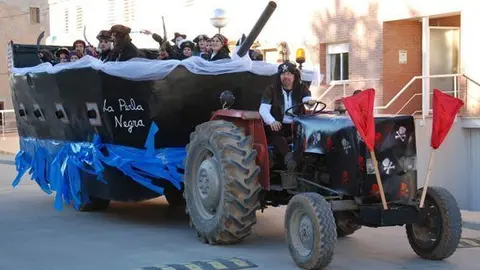 L&#39;Associació de Dones va encapçalar la Rua del Carnestoltes.