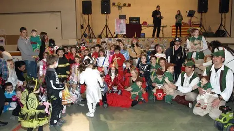 Vila-sana participa en la festa del Carnestoltes. 