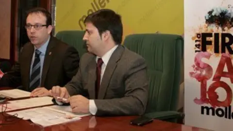 Marc Solsona i Poldo Segarra van presentar el programa de la Fira. 