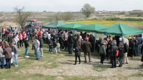 Imatge de les parades de la II Mostra Gastronòmica de lñ'Estany