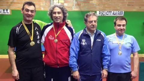 Manel Martínez es va adjudicar el campionat lleidatà de veterans.