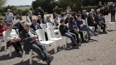El públic va gaudir de l'espectacle a l'aire lliure a la Novella Baixa.